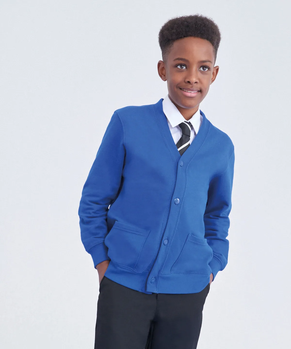 Academy Deep Royal - Kids Academy cardigan