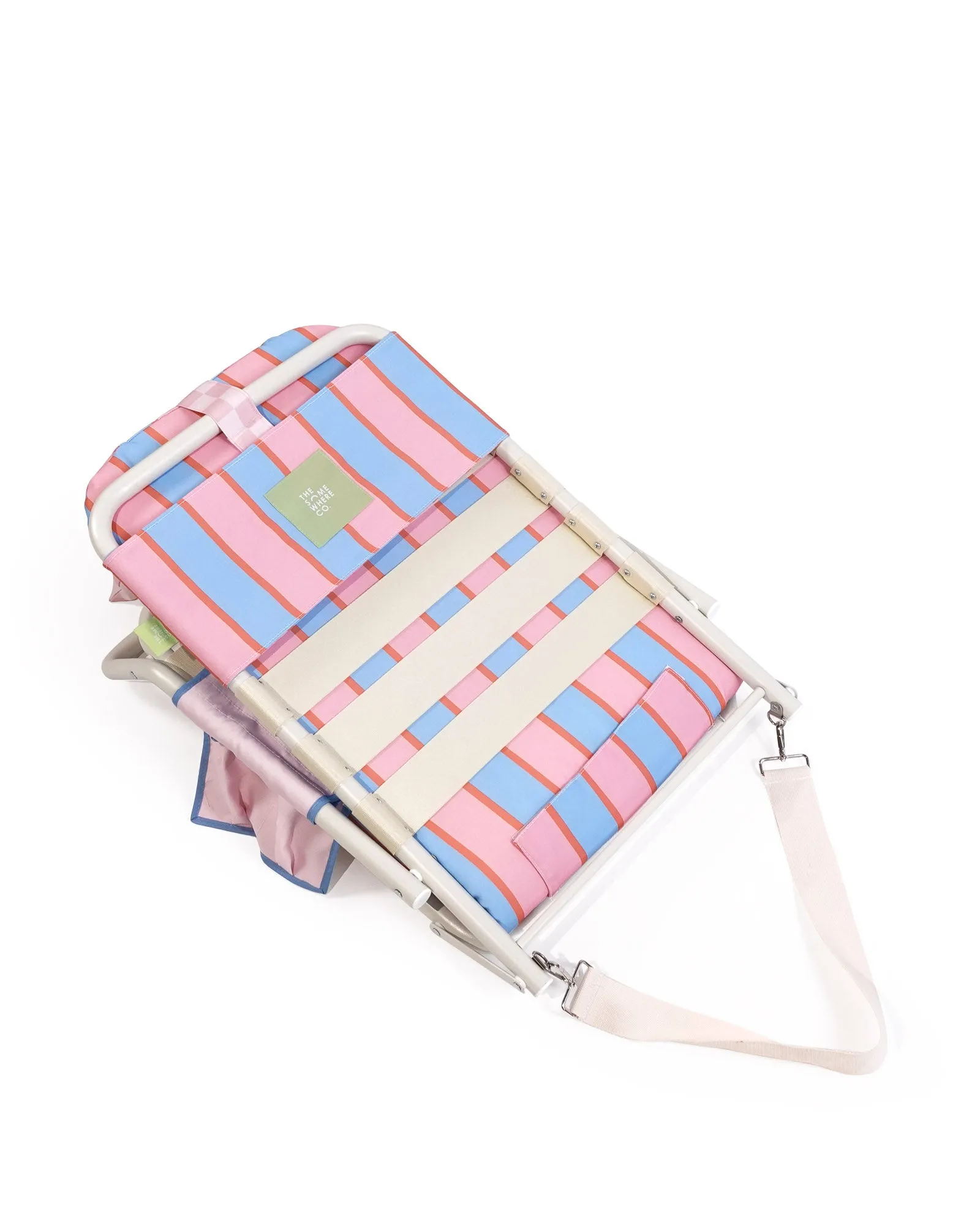 Bubblegum Luxe Beach Lounger