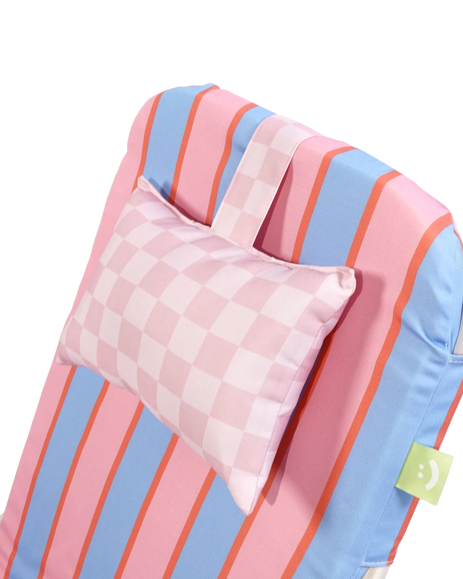 Bubblegum Luxe Beach Lounger