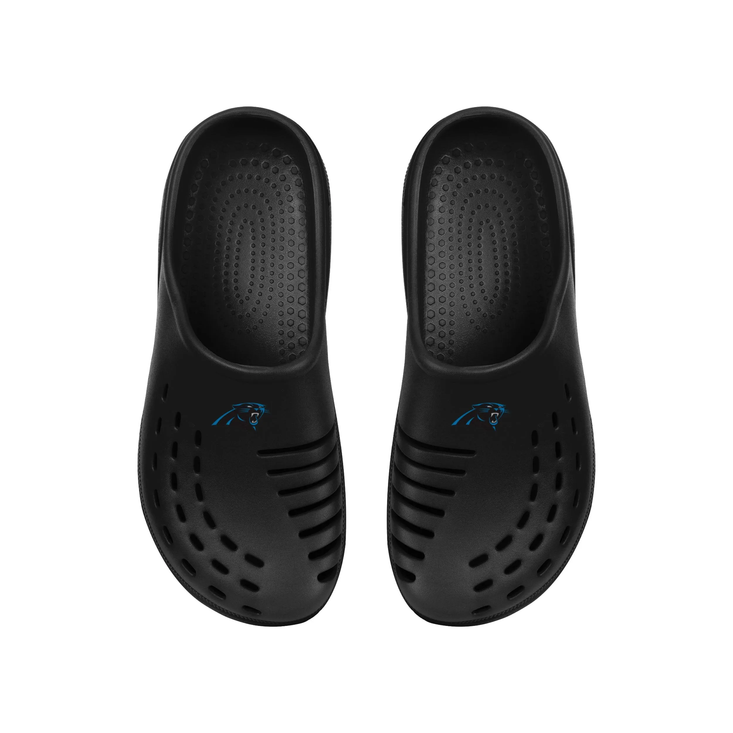 Carolina Panthers NFL Mens Solid Clog