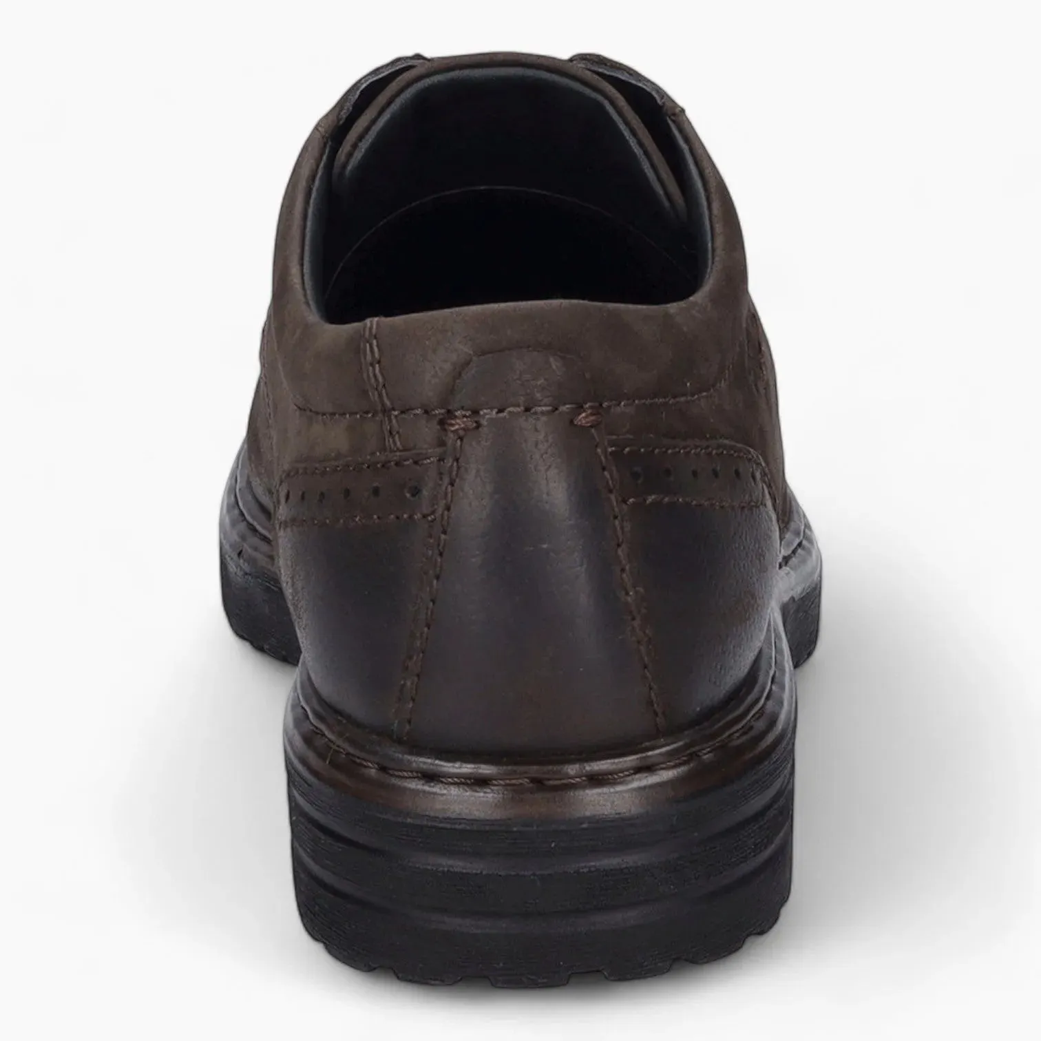 Josef Seibel Erroll 50 Brown Low Shoe with TopDryTex & Removable Footbed - Wide Fit, Waterproof