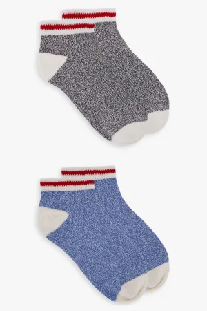 Ladies 2-Pack No Show Socks