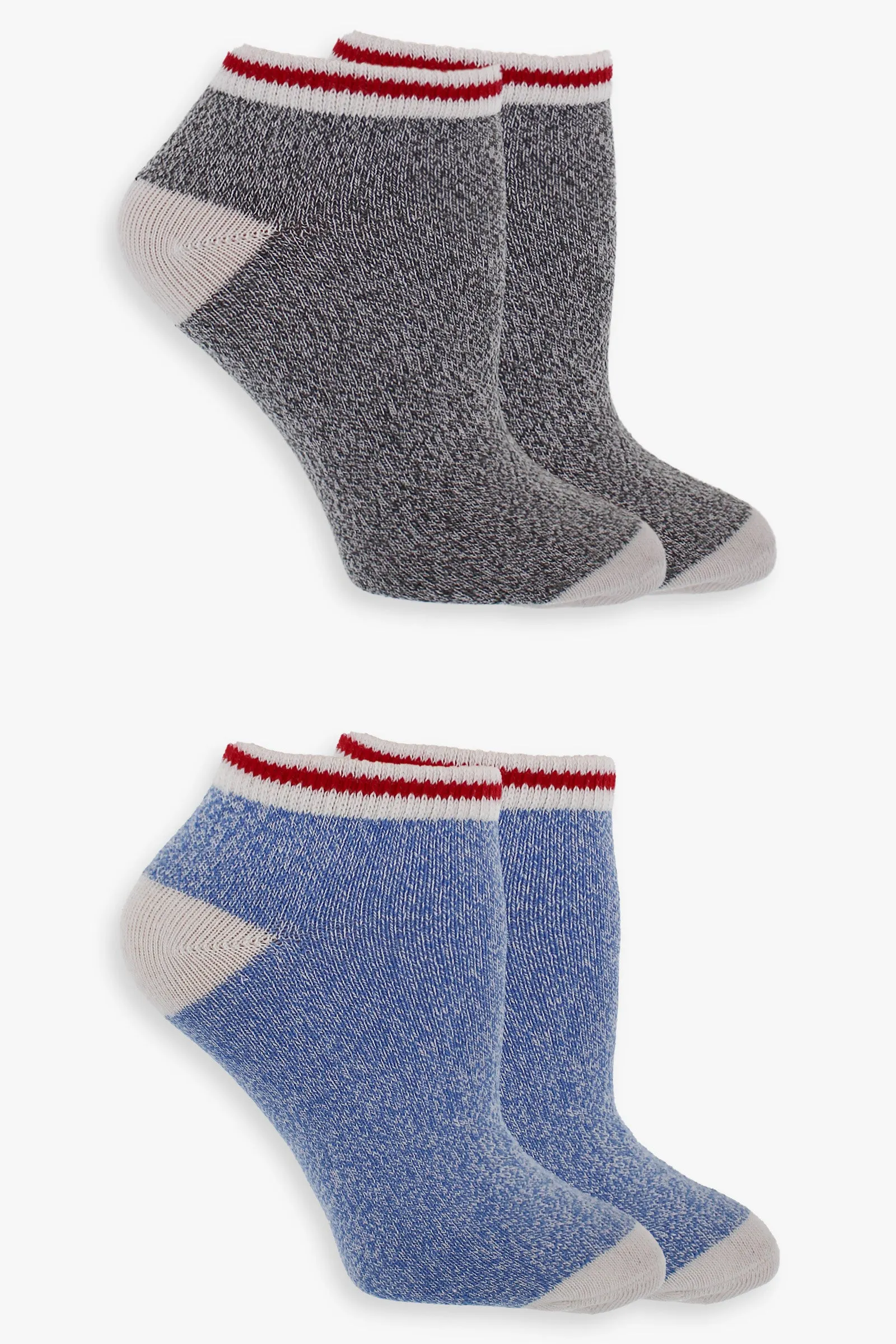 Ladies 2-Pack No Show Socks
