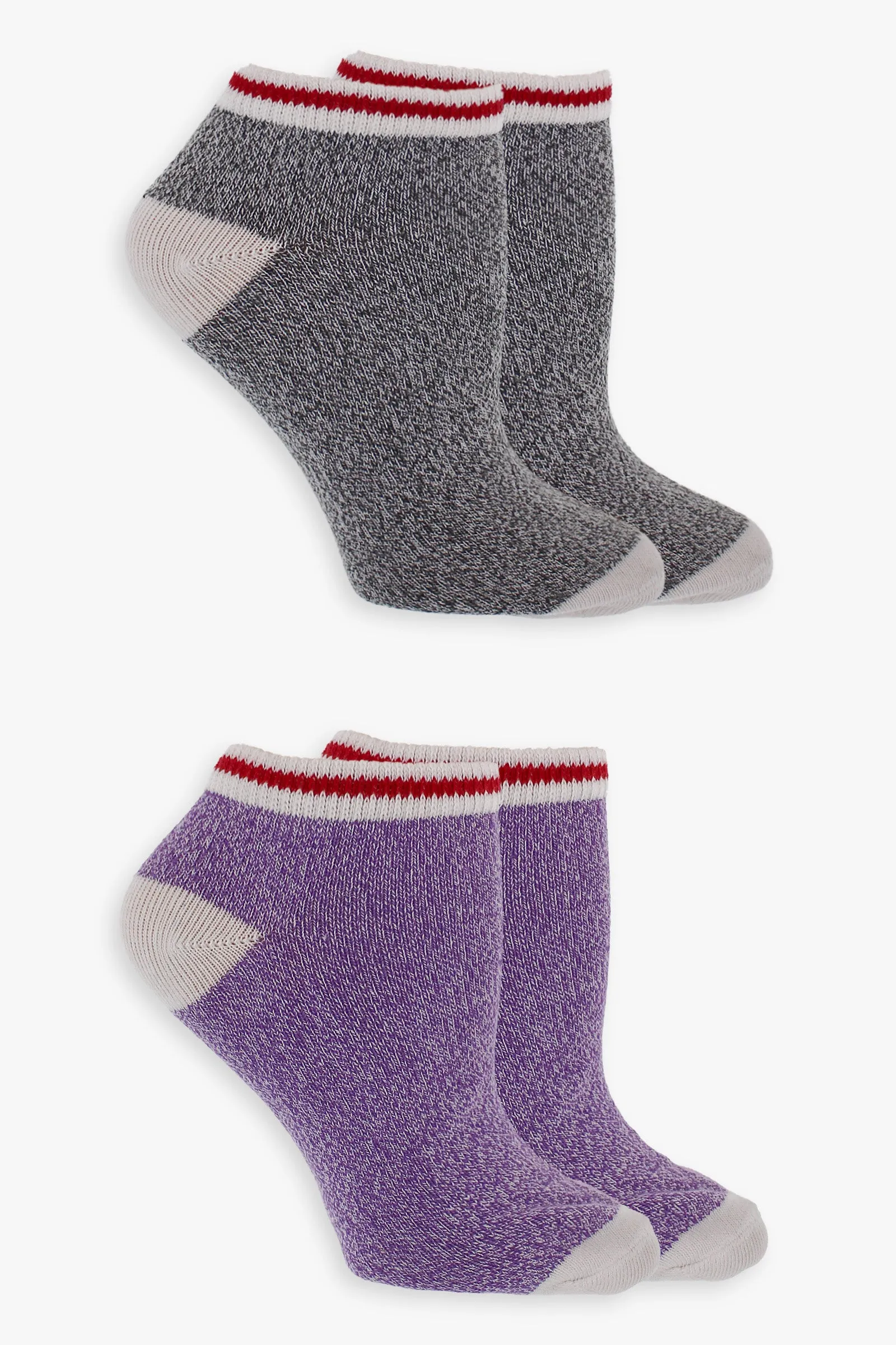 Ladies 2-Pack No Show Socks