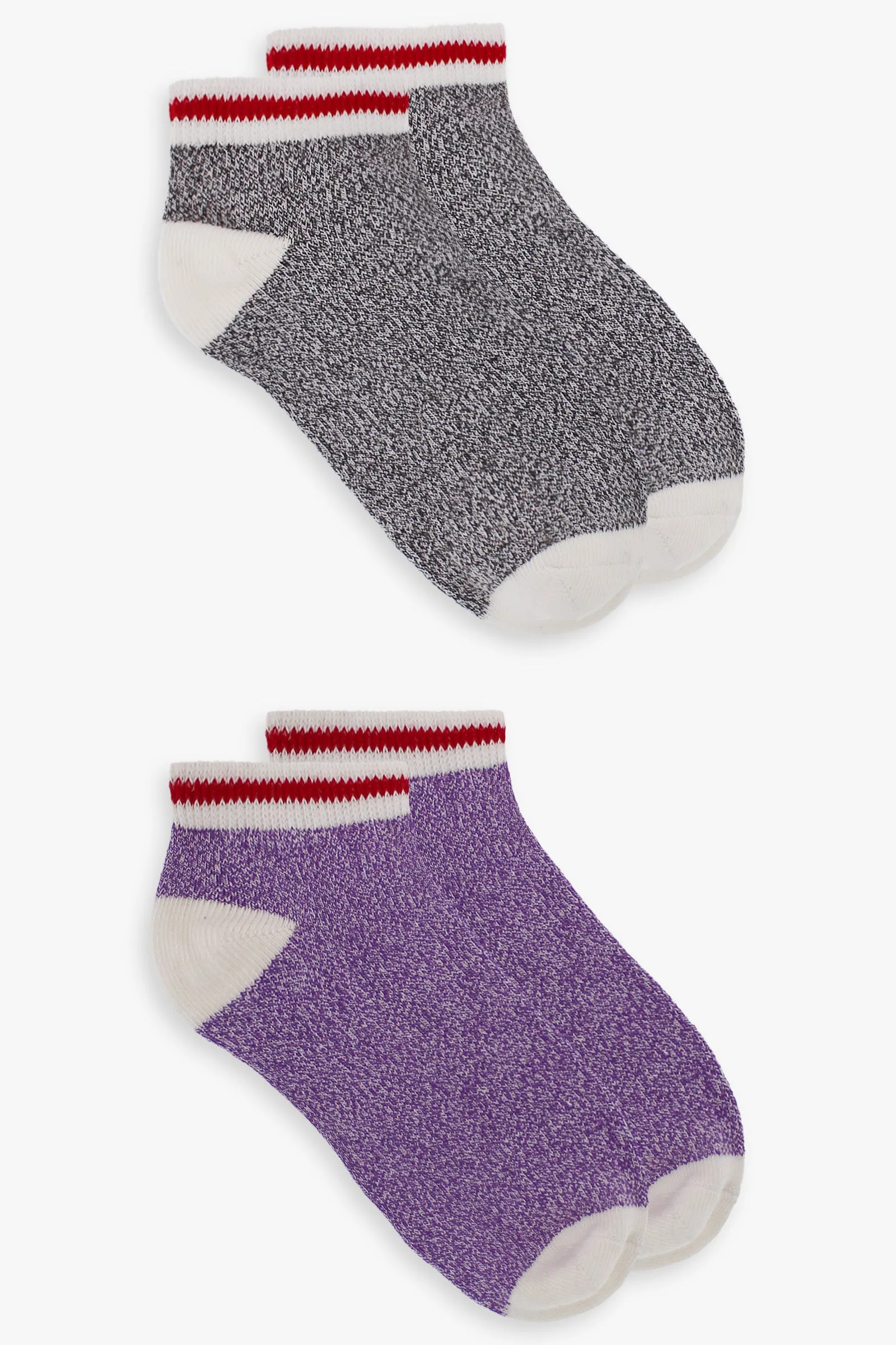 Ladies 2-Pack No Show Socks