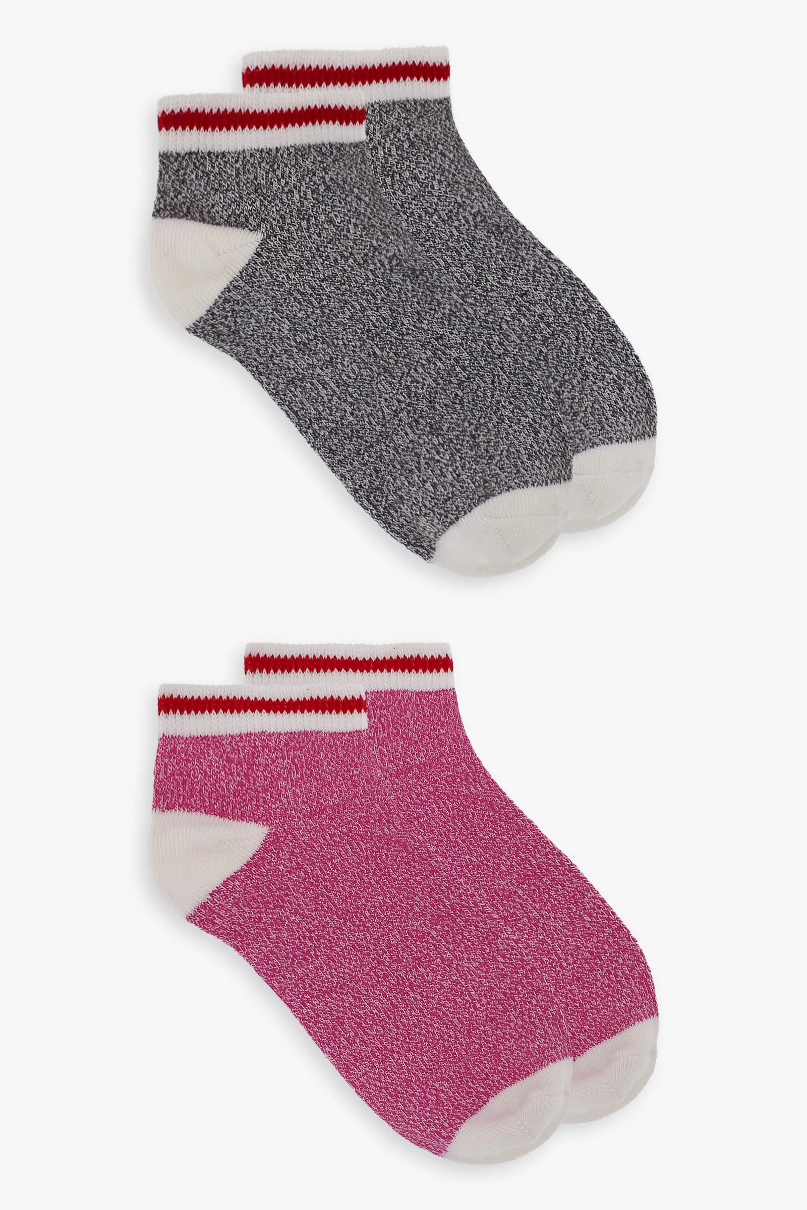 Ladies 2-Pack No Show Socks