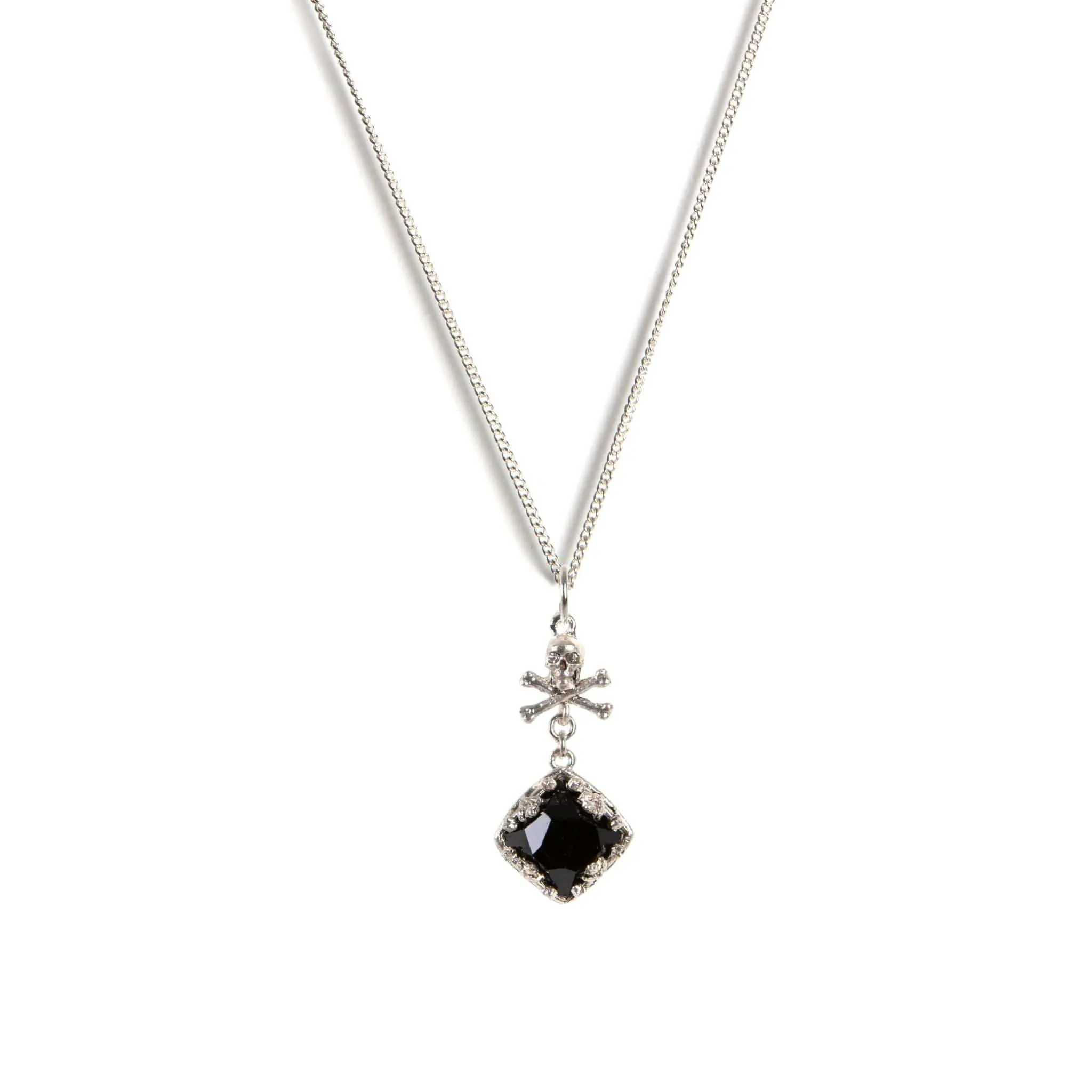 Skull Treasure Charm Necklace