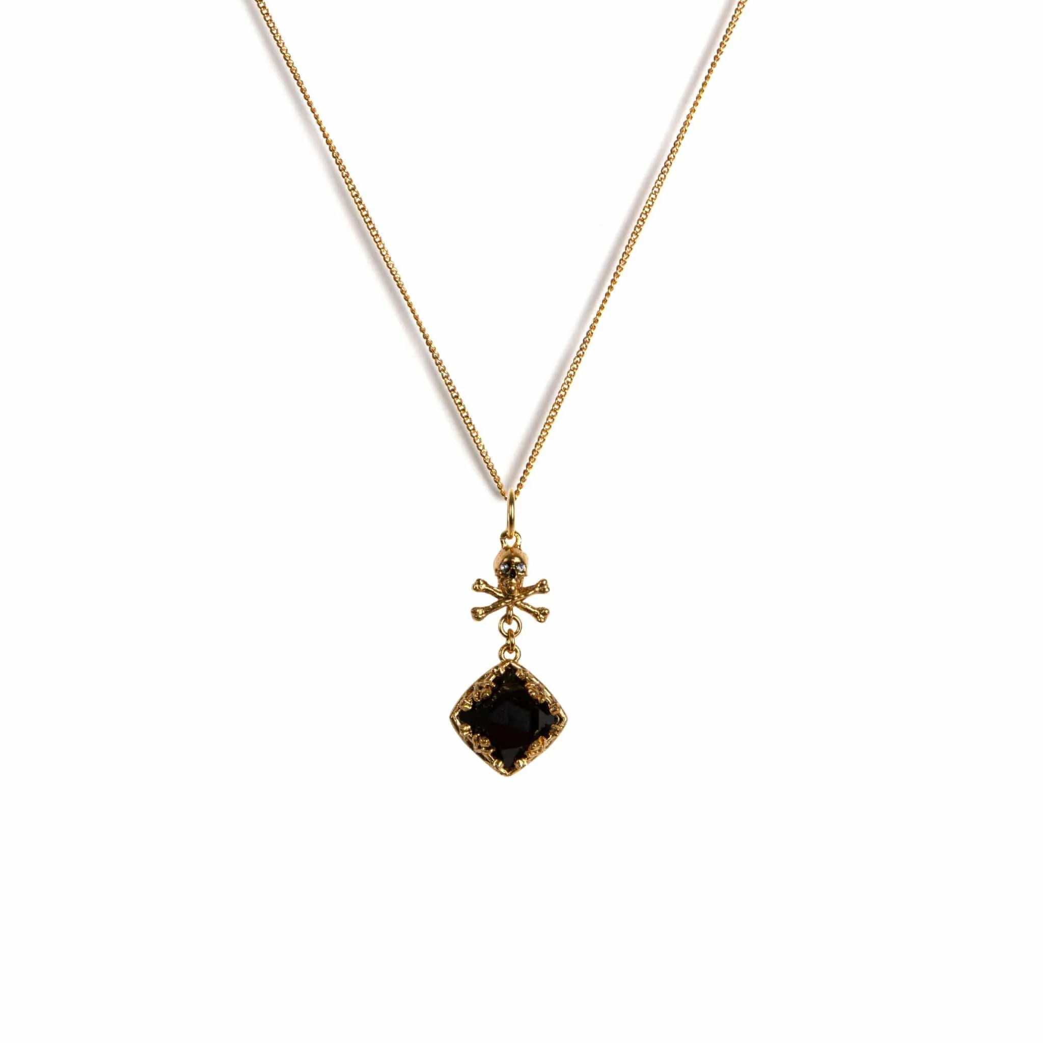 Skull Treasure Charm Necklace