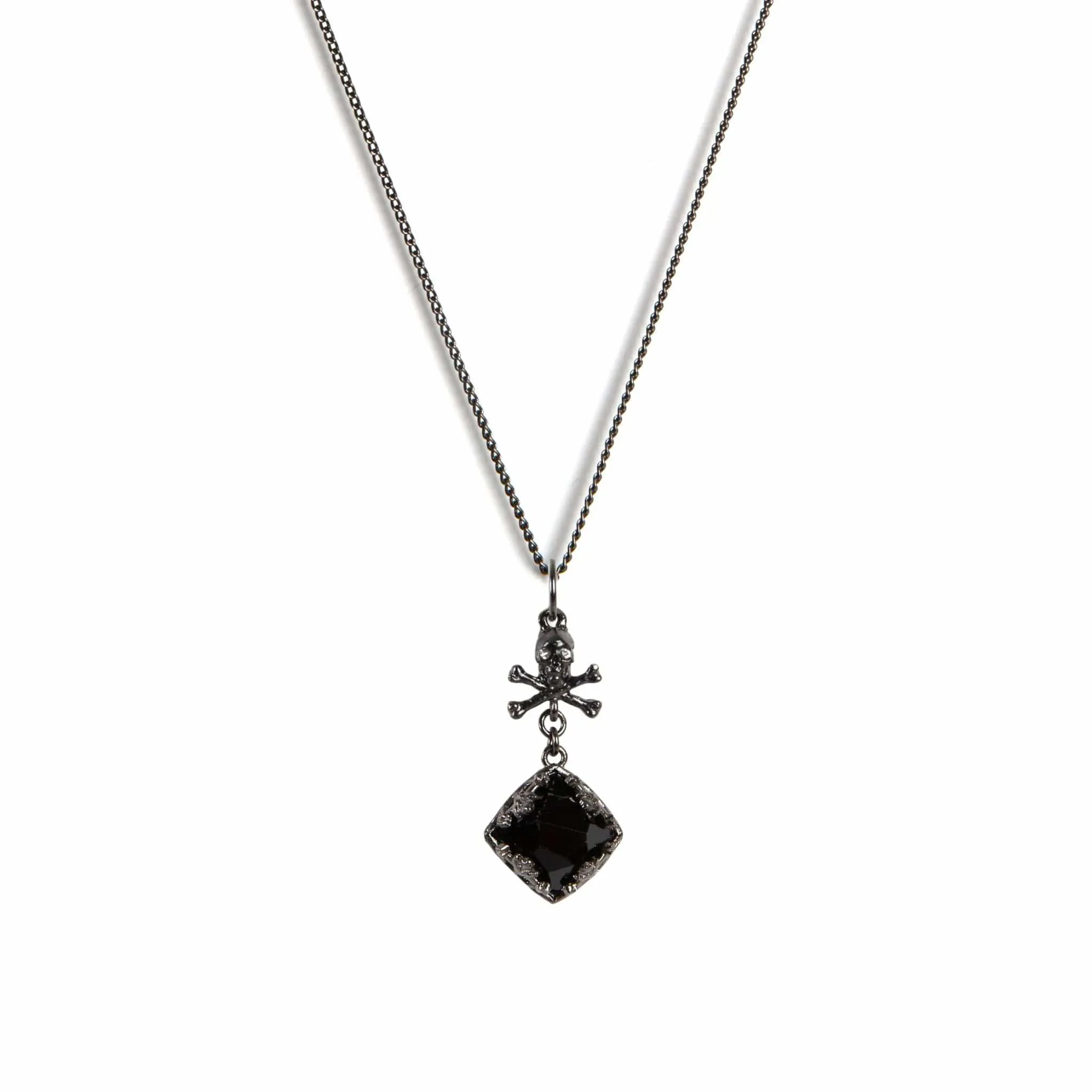 Skull Treasure Charm Necklace