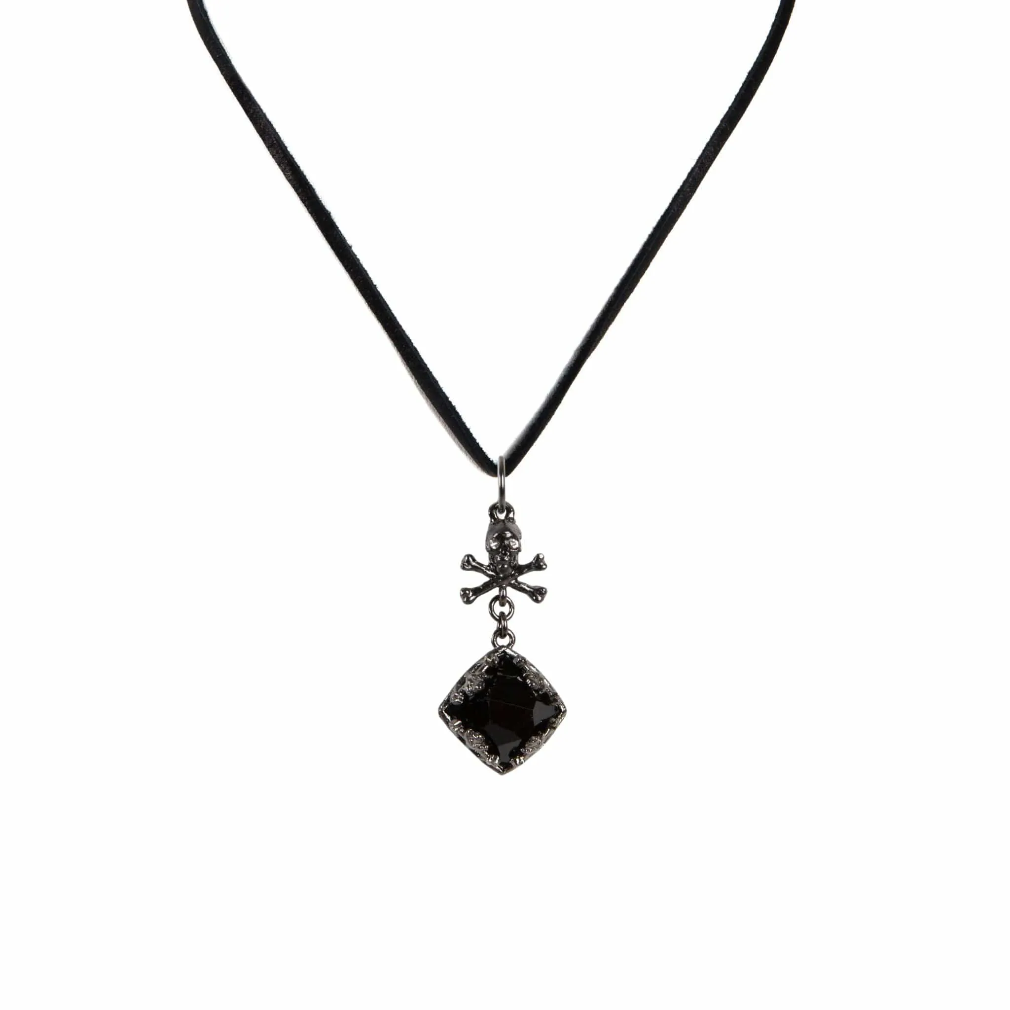 Skull Treasure Charm Necklace