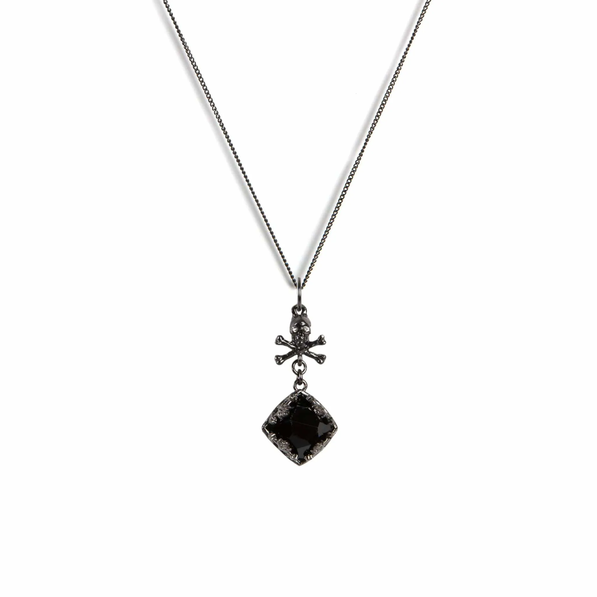 Skull Treasure Charm Necklace